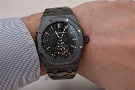 ap royal oak full black|royal oak ap watch price.